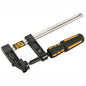 TOLSEN TOL992-10161 ფიქსატორი მეტალის რეზინის სახელურით 50X150mm