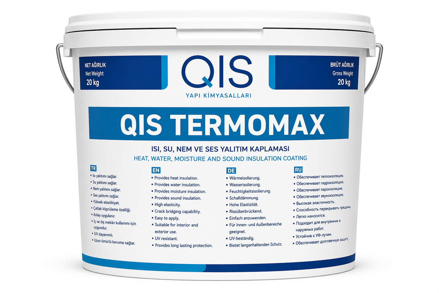 QIS TERMOMAX თბოიზოლაციური საღებავი 18 kg