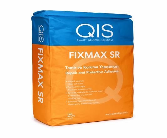 QIS FIXMAX SR 25 კგ - წებოცემენტი სტარდარტული შიდა გამოყენების