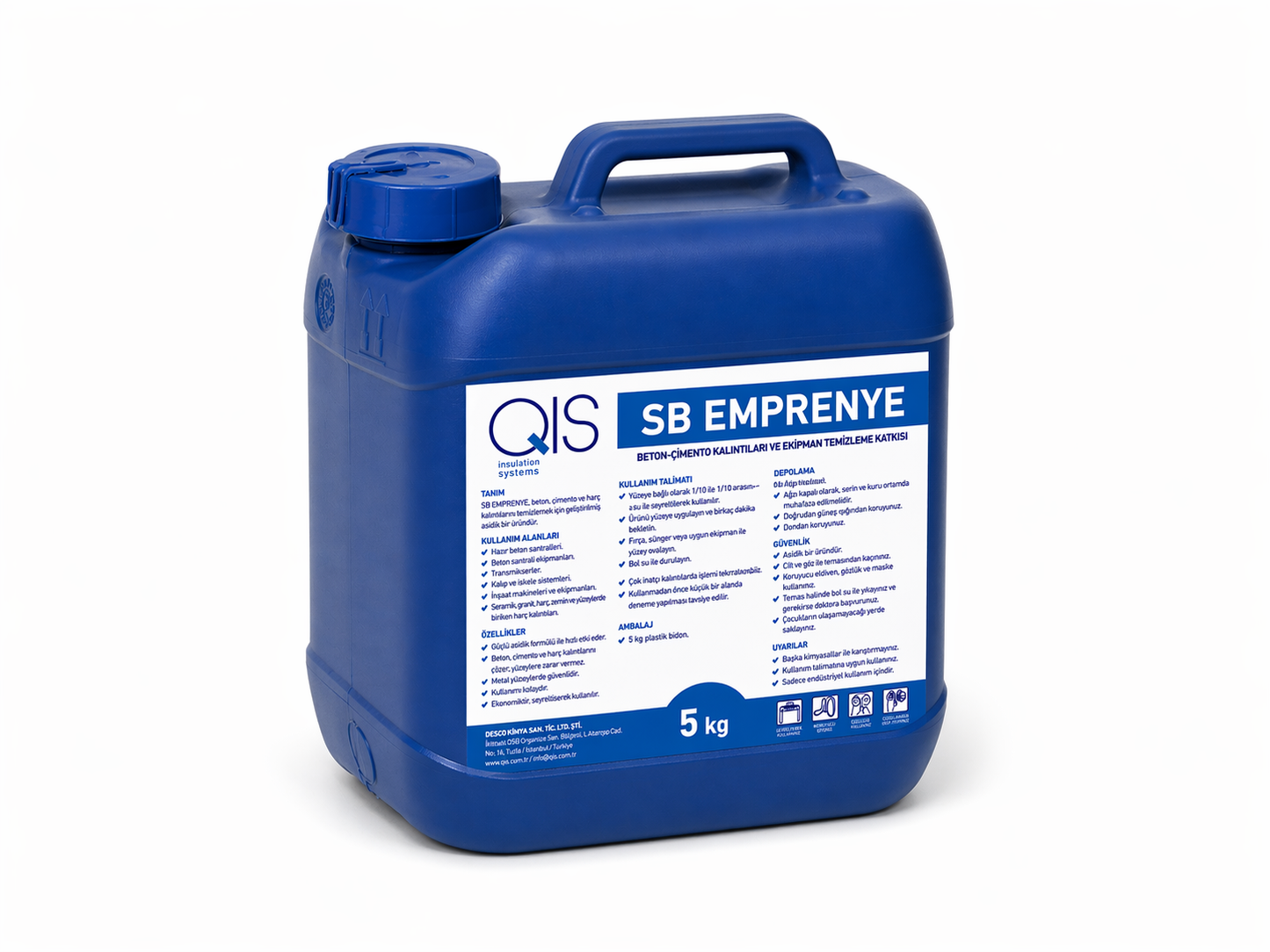 QIS SB EMPRENYE ჰიდროფობიზატორი - 5 კგ