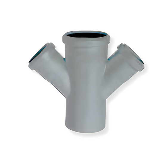 ჯვარედინი Ø 50-110-50 მმ PP 45° SPK